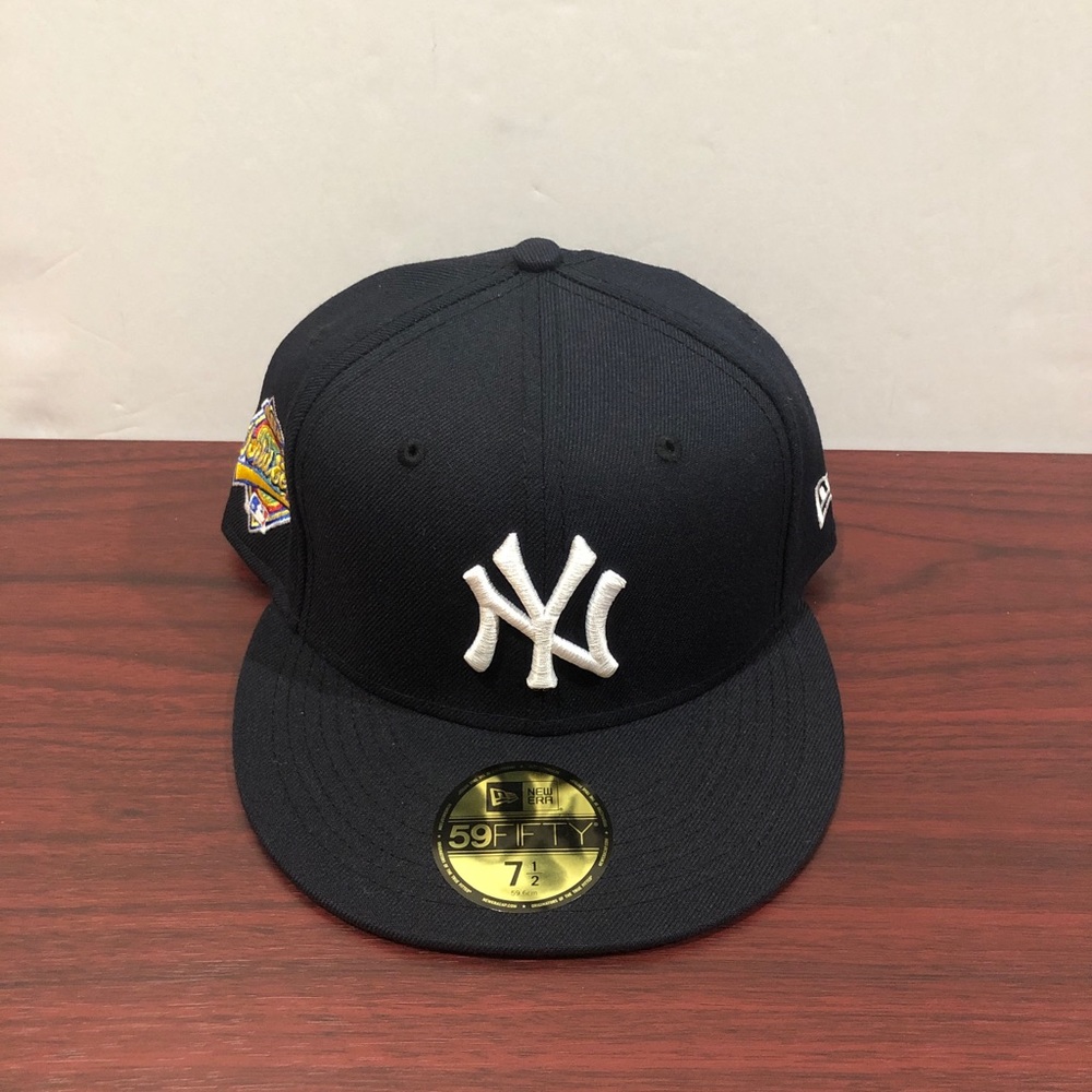 New Era 59Fifty Fitted Hat, New York Yankees 1996 World Series, Blue & White